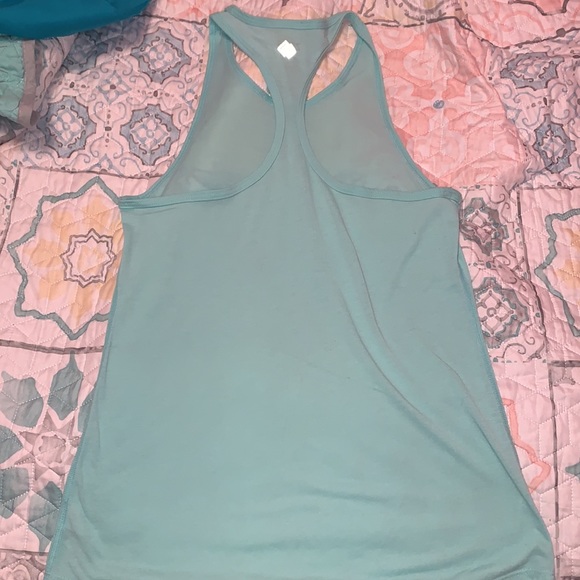 Teal Zelos Racerback Tank - Picture 2 of 4